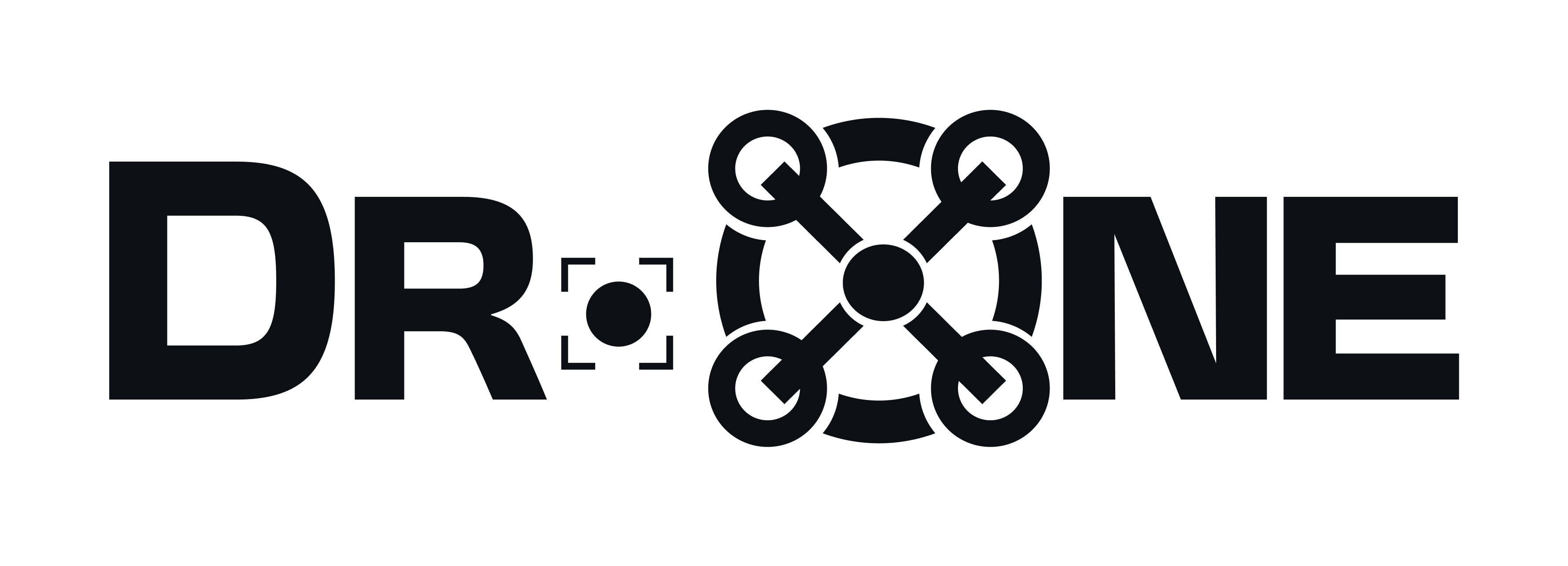Dr. One dark mono logo PNG