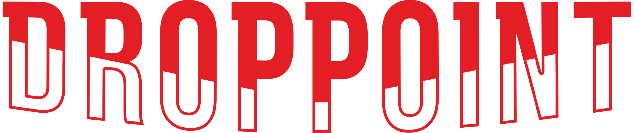 Drop Point text logo